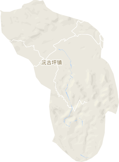 沅古坪镇电子地图