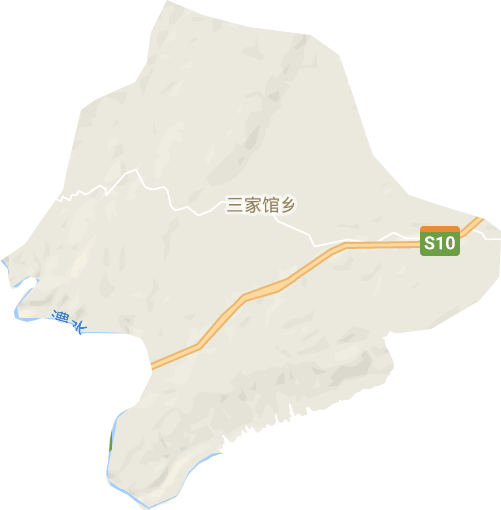 三家馆乡电子地图