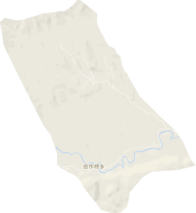 合作桥乡电子地图