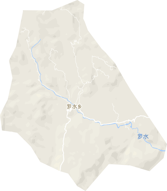 罗水乡电子地图