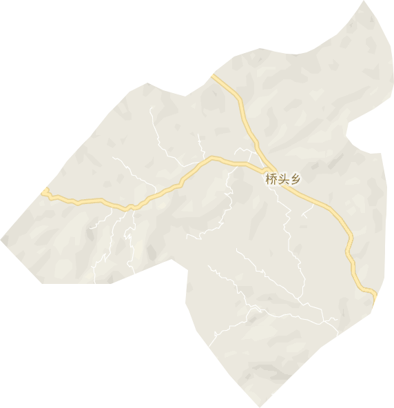桥头乡电子地图
