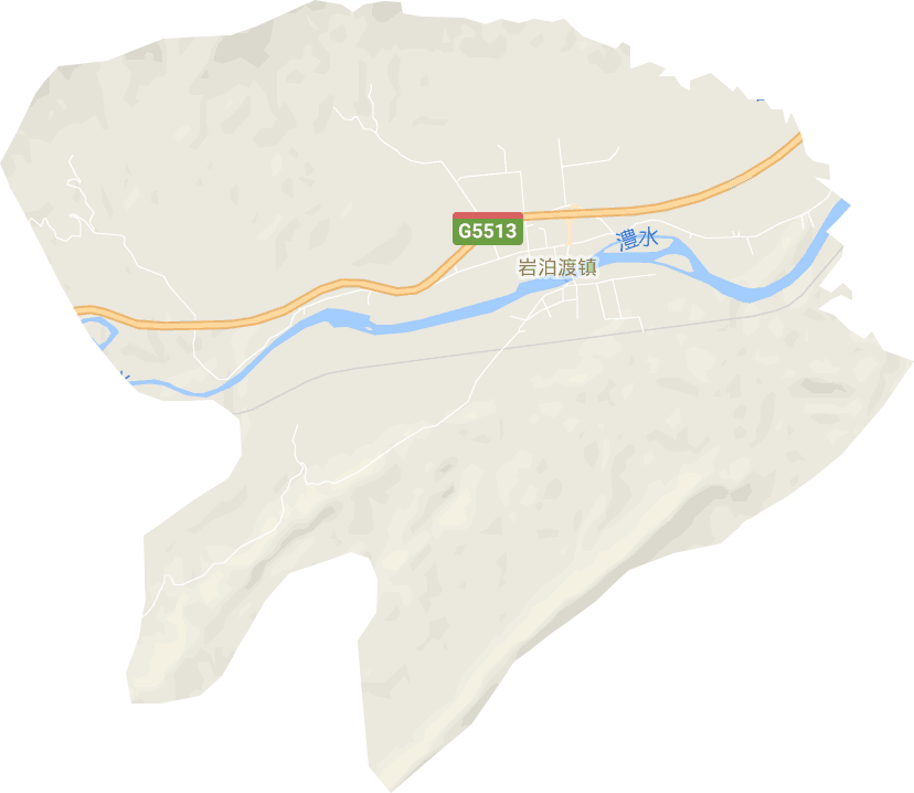 岩泊渡镇电子地图