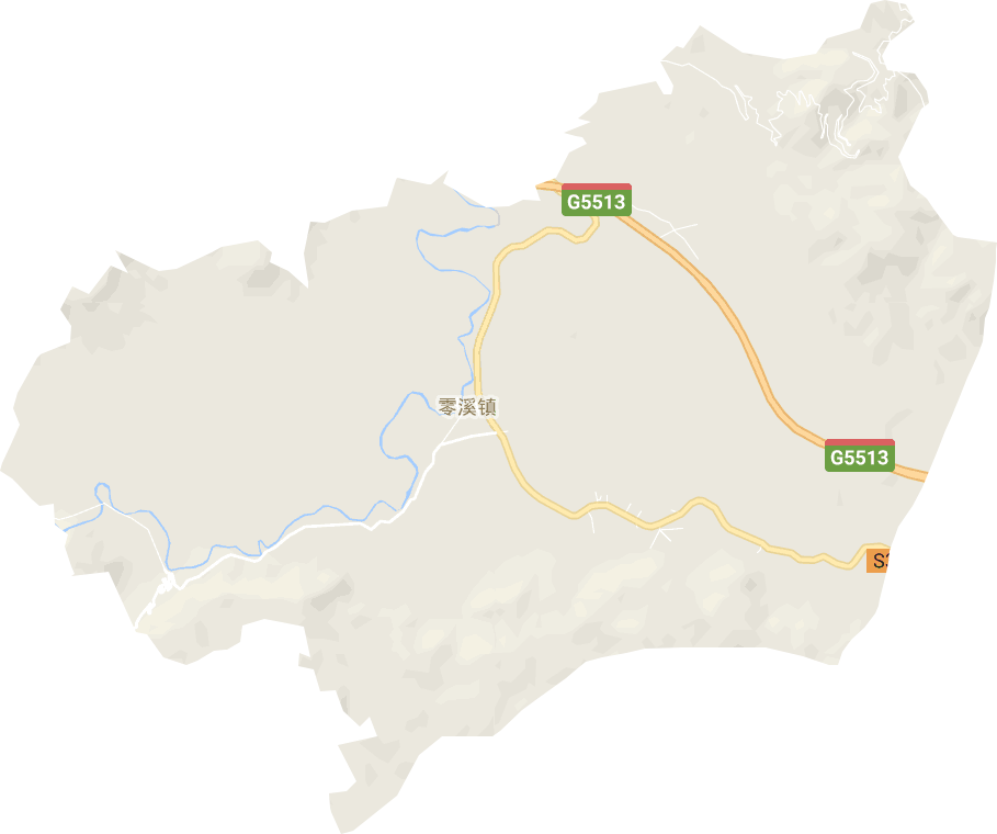 零溪镇电子地图