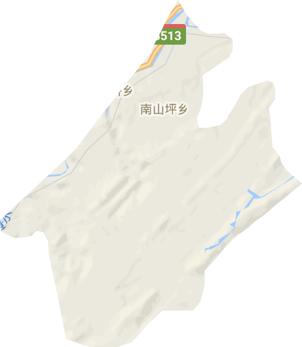 南山坪乡电子地图