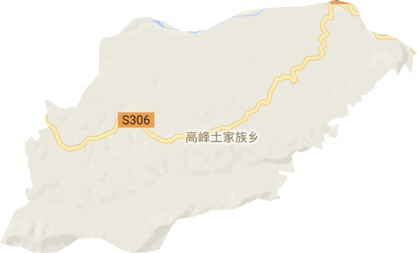 高峰土家族乡电子地图