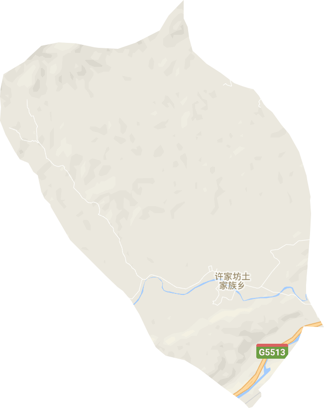 许家坊土家族乡电子地图