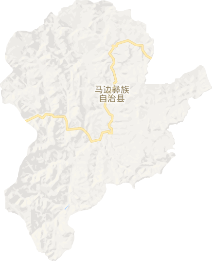 马边县电子地图