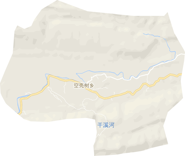 空壳树乡电子地图