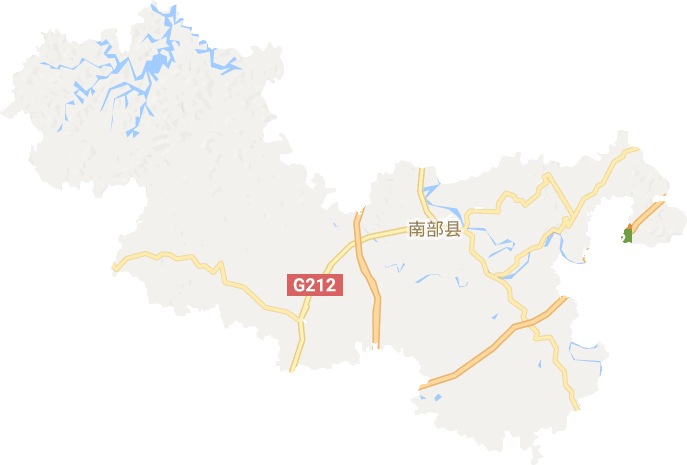 南部县电子地图