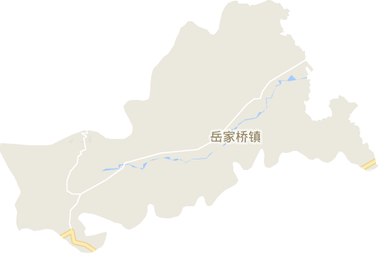 岳家桥镇电子地图