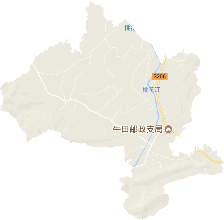 牛田镇电子地图