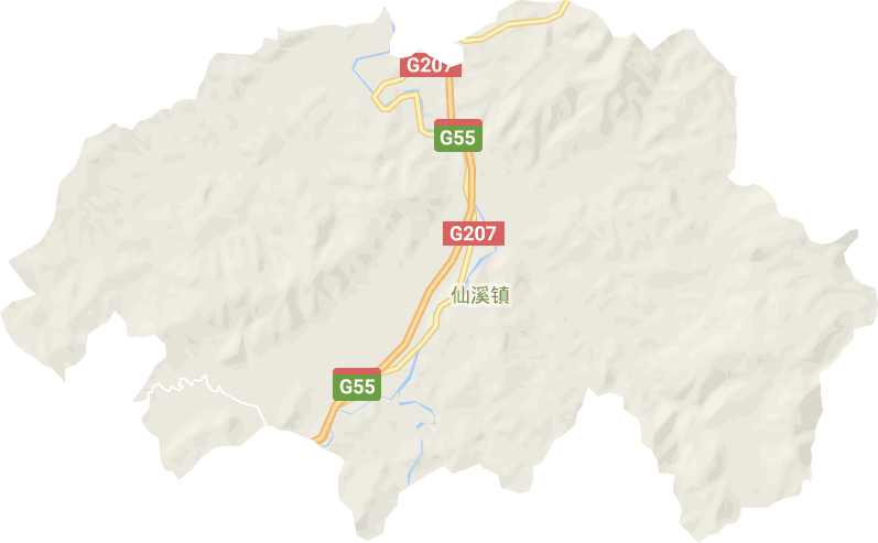 仙溪镇电子地图