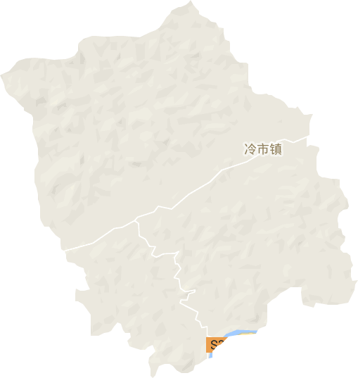 冷市镇电子地图