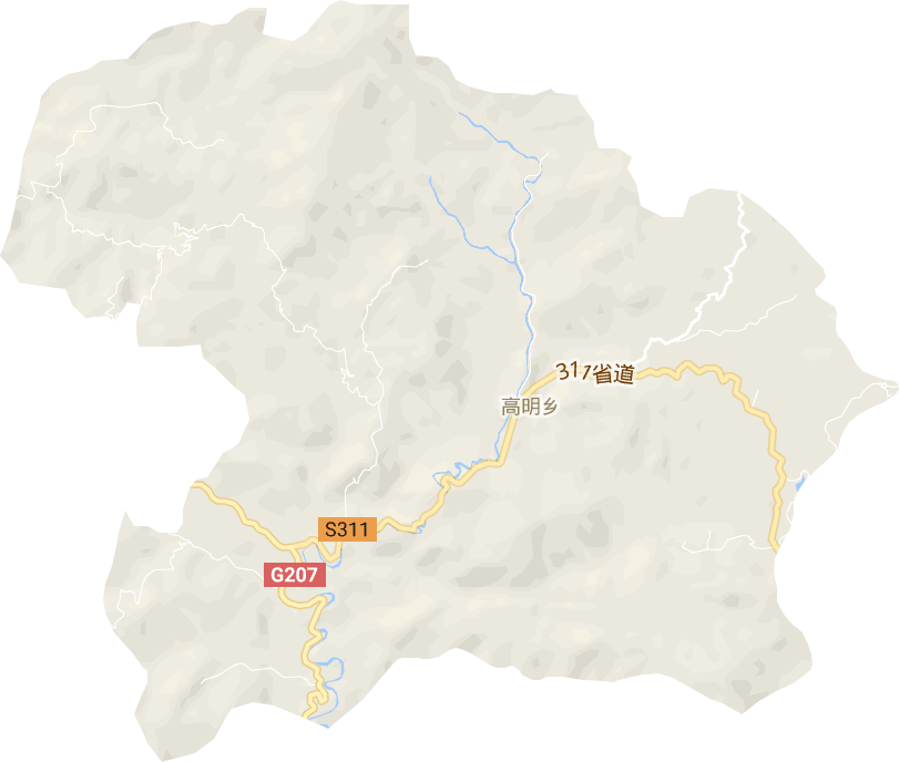 高明乡电子地图