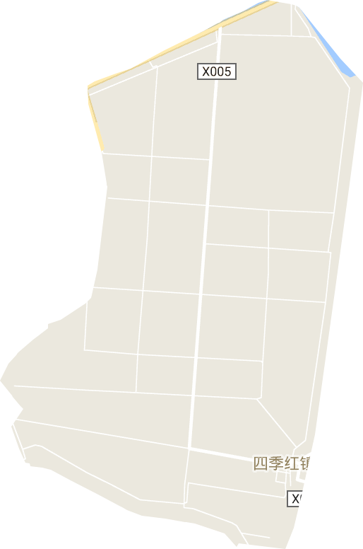四季红镇电子地图