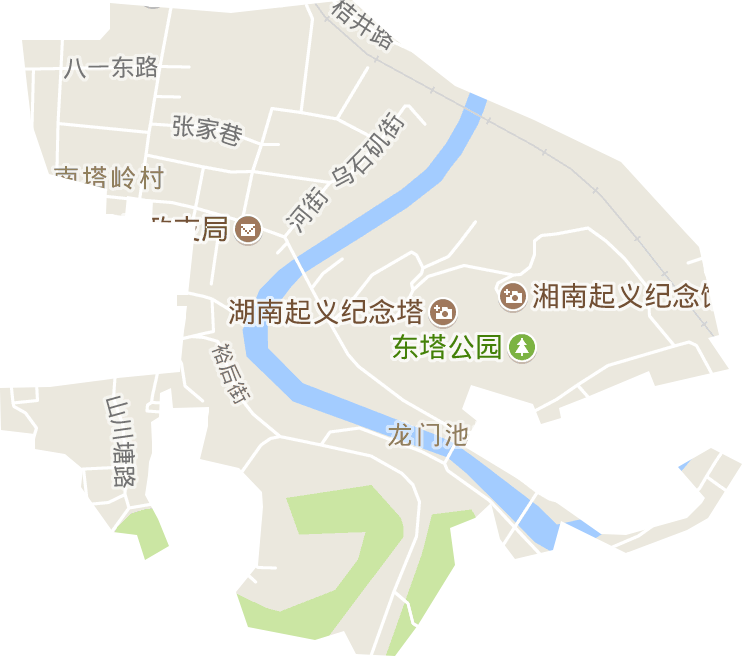 南塔街道电子地图