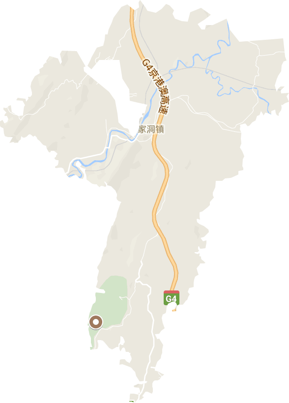 许家洞镇电子地图