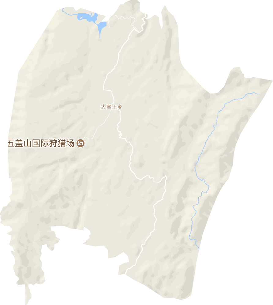 五盖山镇电子地图