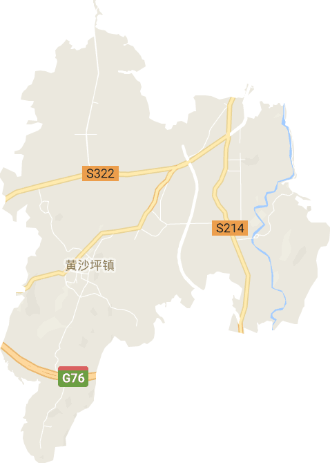 黄沙坪街道电子地图