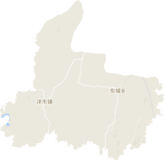 洋市镇电子地图