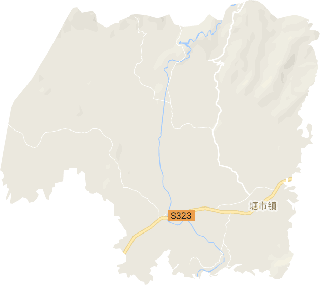 塘市镇电子地图