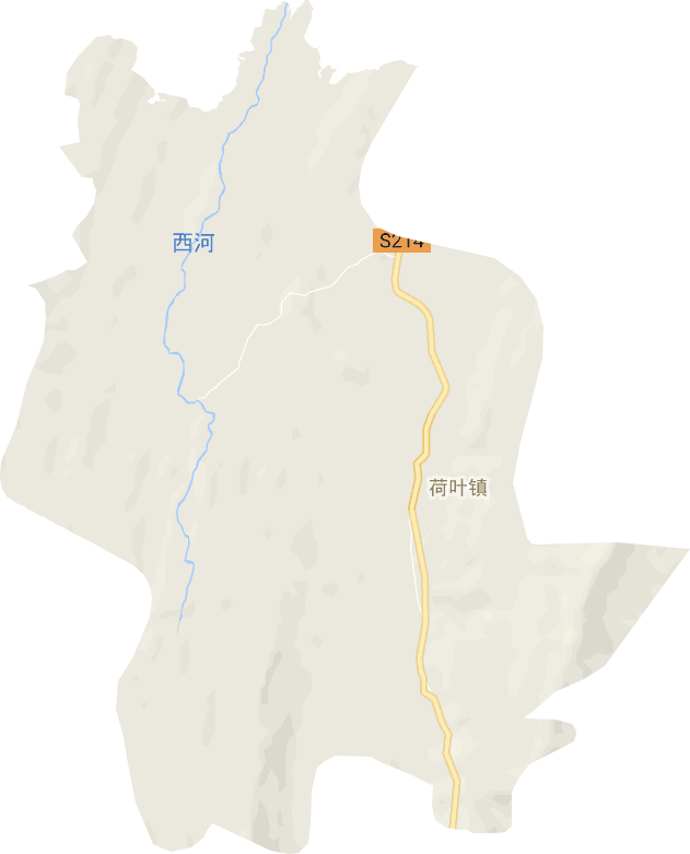 荷叶镇电子地图