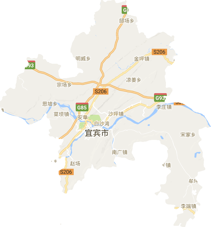翠屏区电子地图