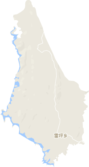 雷坪镇电子地图