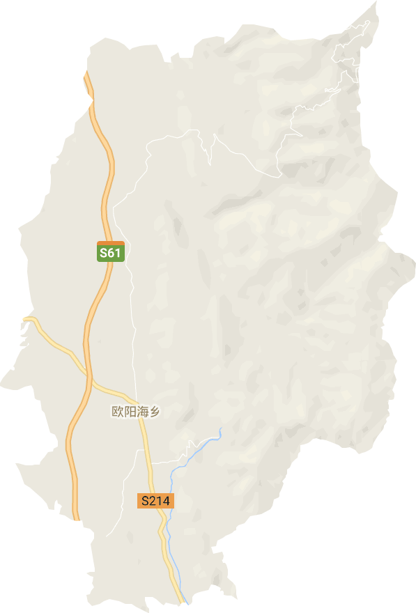 欧阳海镇电子地图