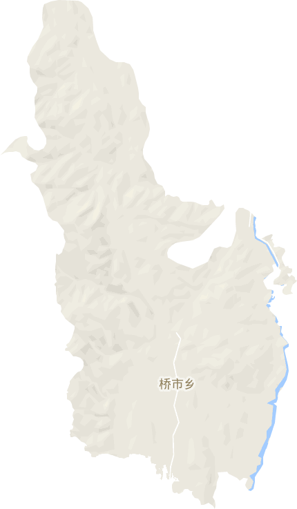 桥市乡电子地图