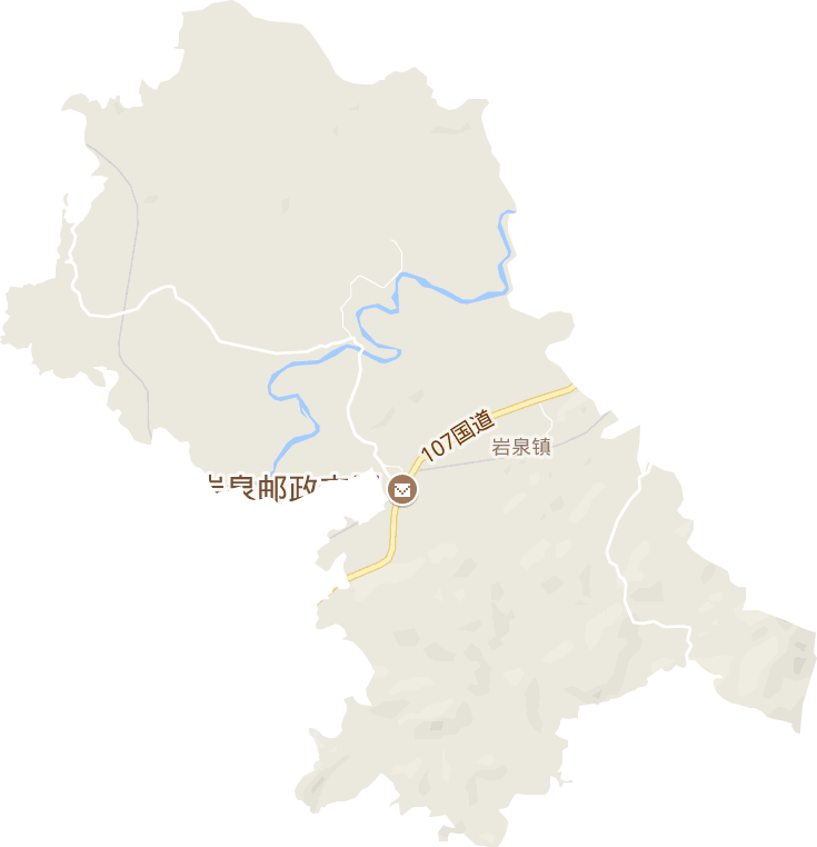 岩泉镇电子地图