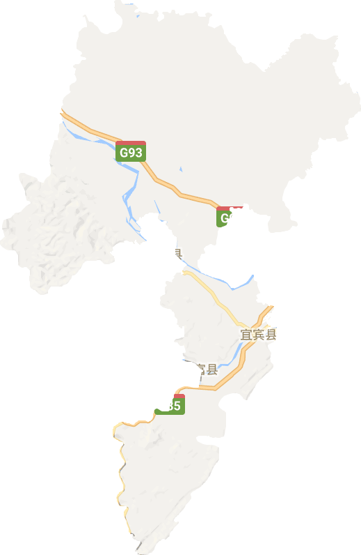 叙州区电子地图
