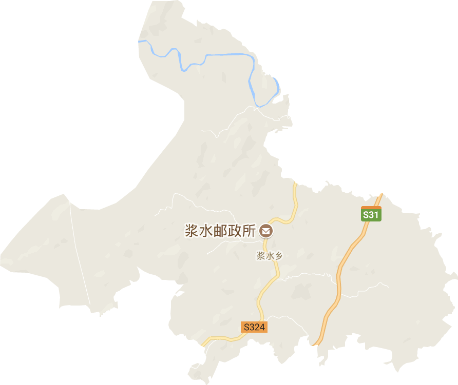 浆水乡电子地图