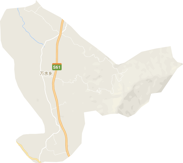 万水乡电子地图