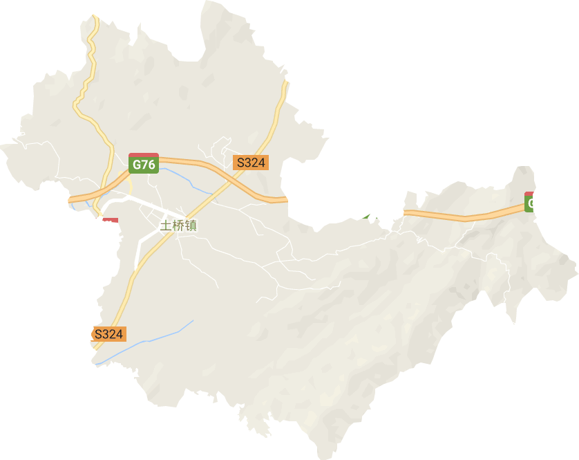 土桥镇电子地图
