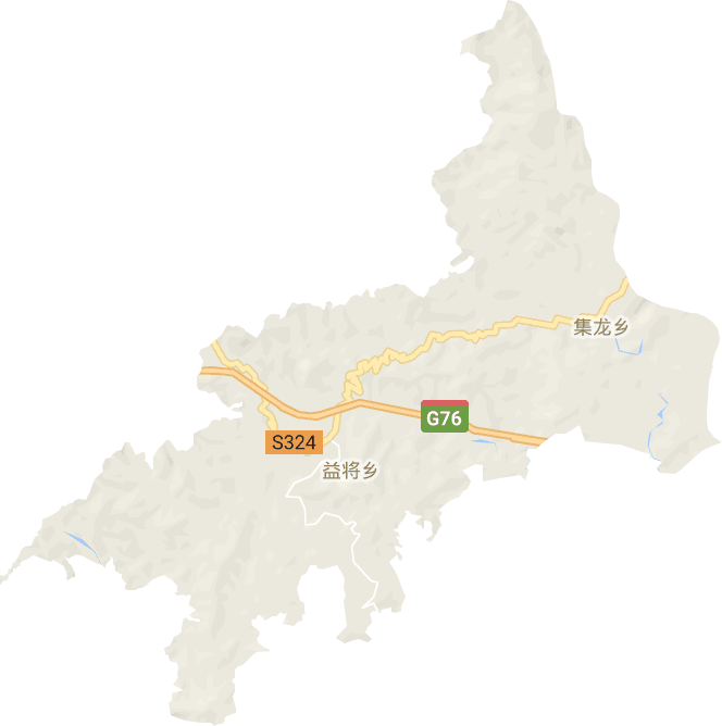 集益乡电子地图