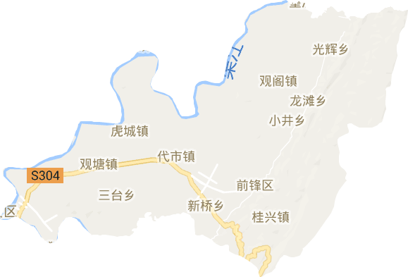 前锋区电子地图