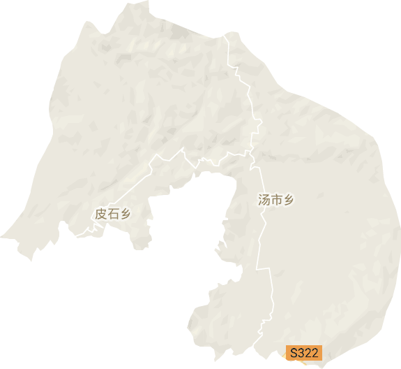 汤溪镇电子地图