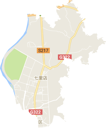 七里店街道电子地图