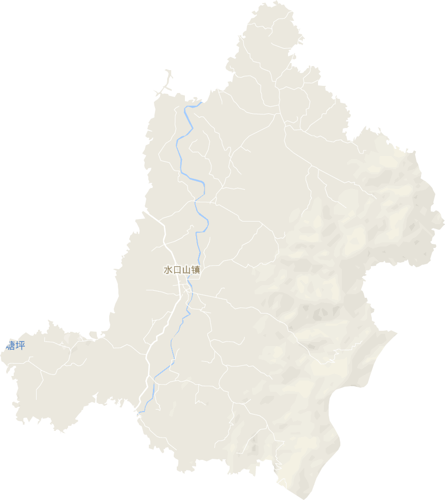 水口山镇电子地图