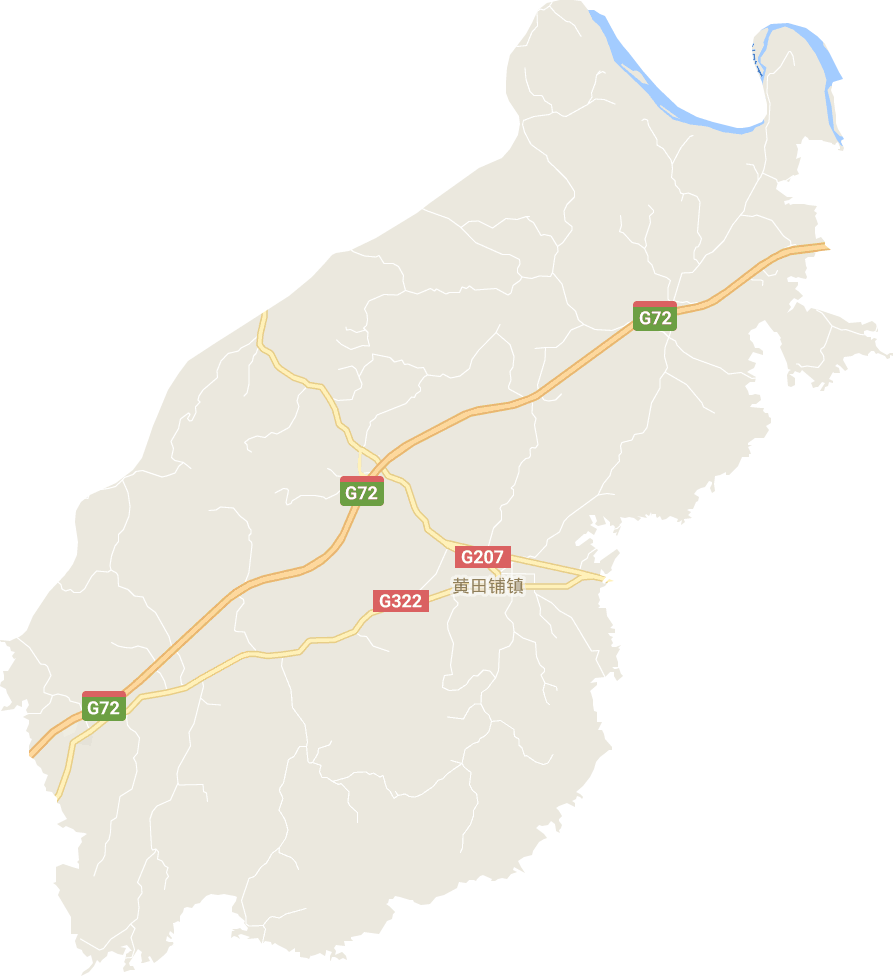 黄田铺镇电子地图