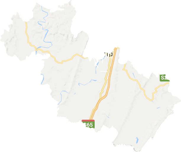 达川区电子地图