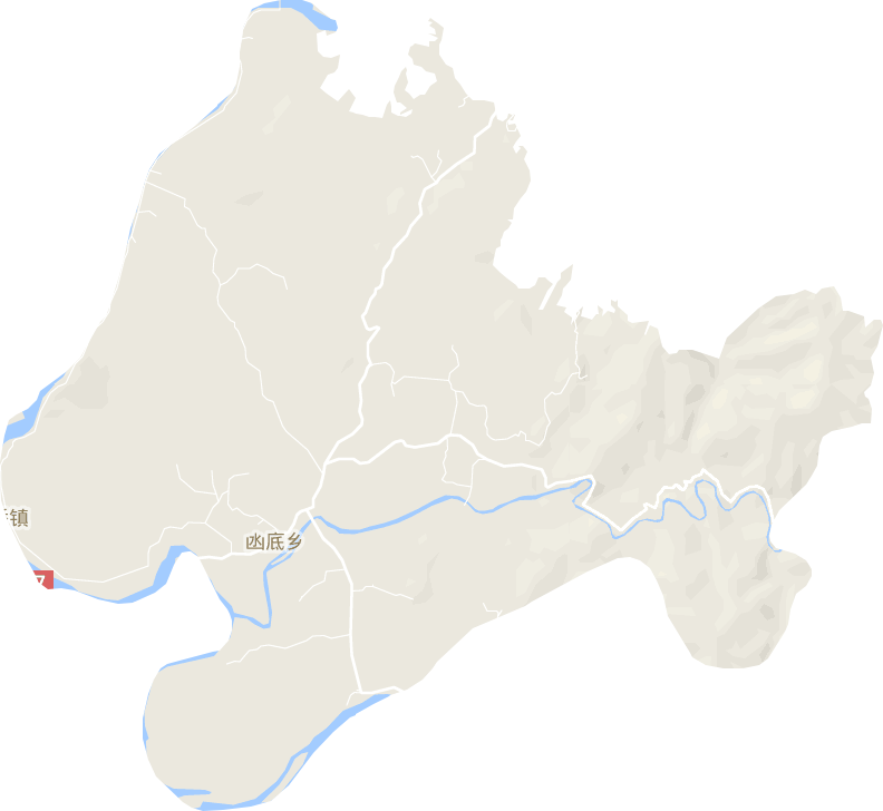 凼底乡电子地图