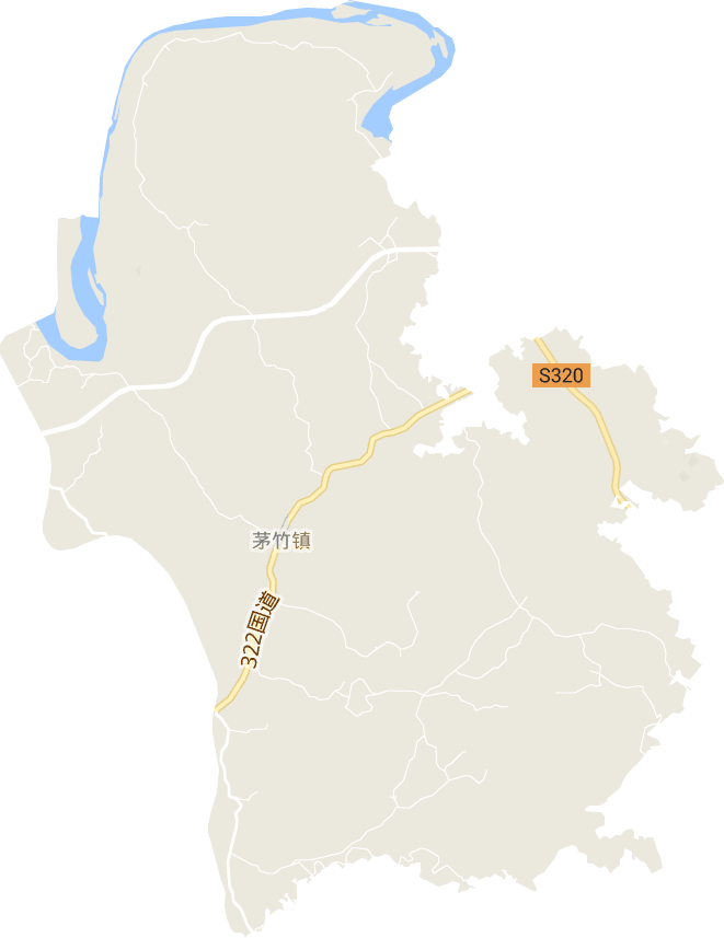 茅竹镇电子地图