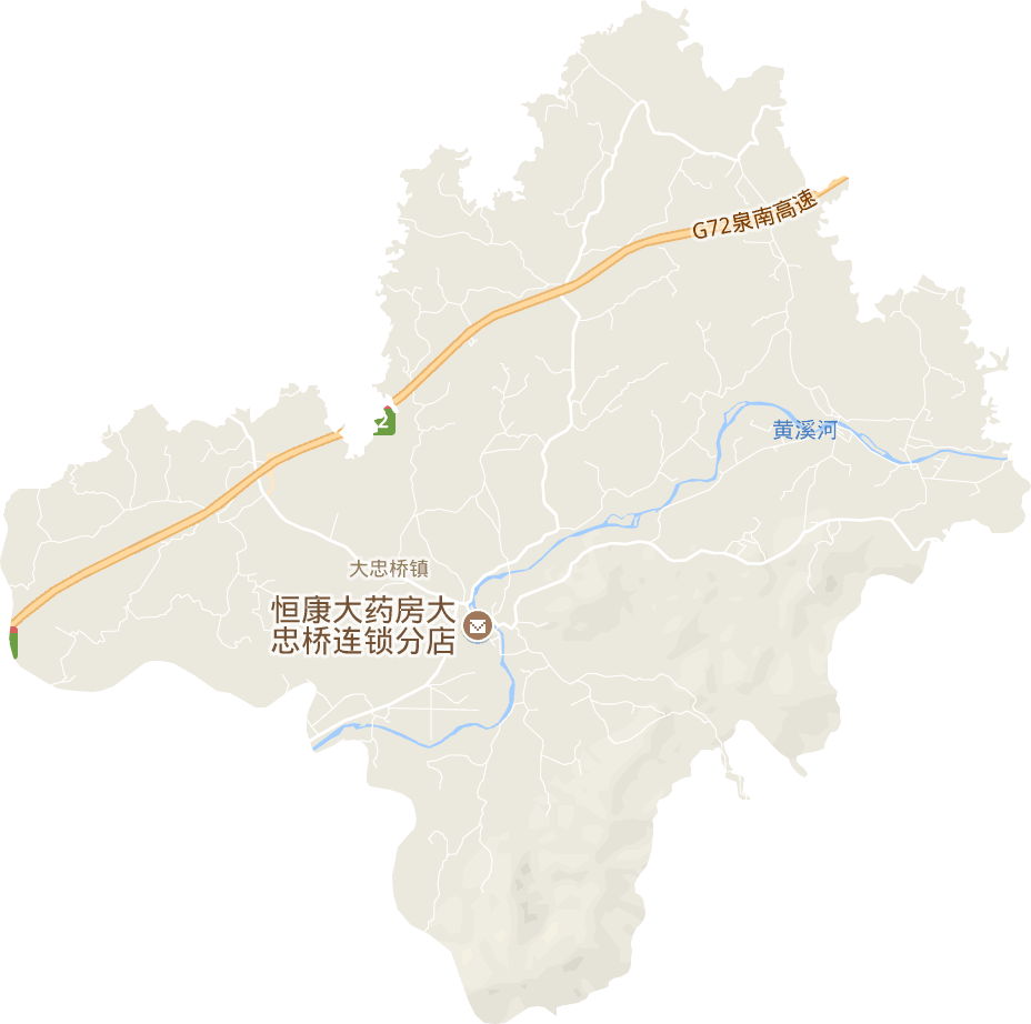 大忠桥镇电子地图