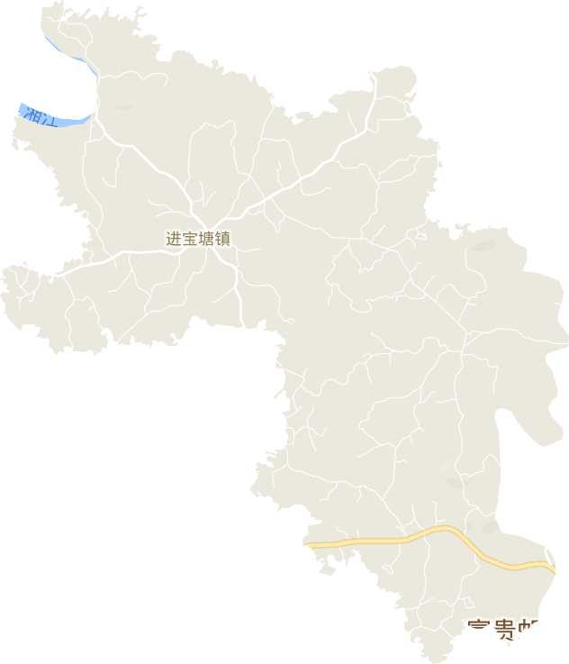 进宝塘镇电子地图