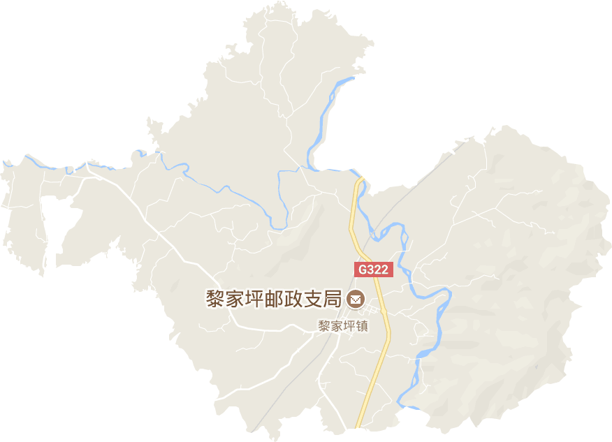 黎家坪镇电子地图