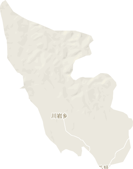 川岩乡电子地图