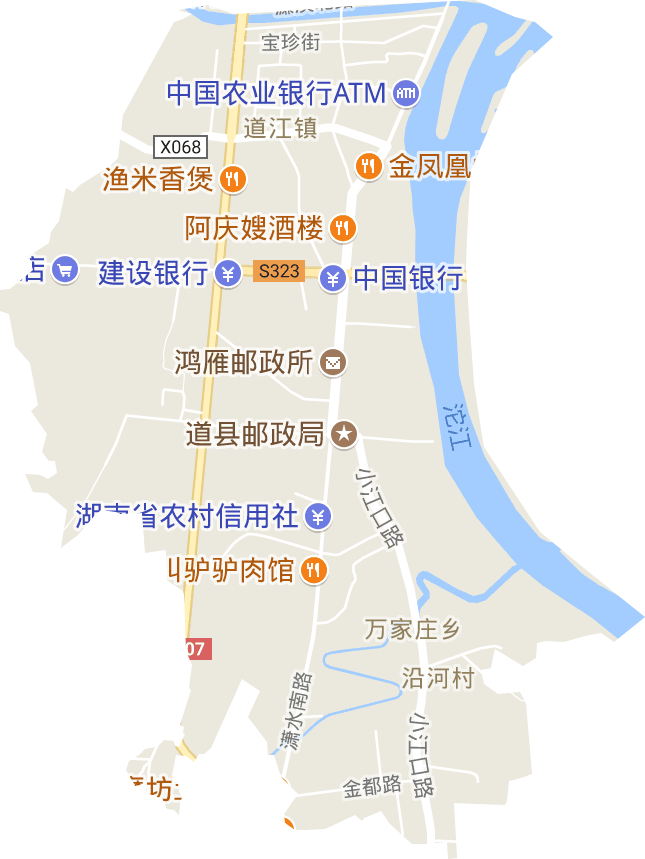 西洲街道电子地图
