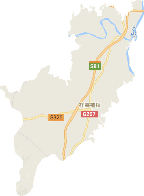 祥霖铺镇电子地图